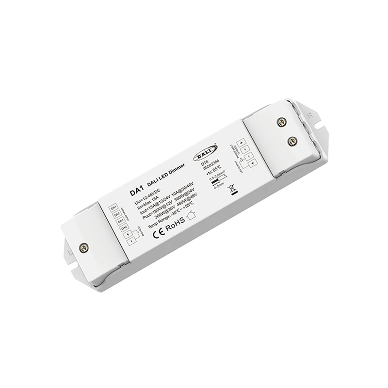 DA1 Single Color Smart DALI LED Dimmer Controller