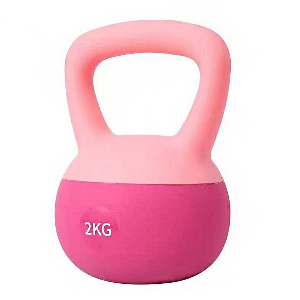 PVC Soft Kettlebell Weights for Weightlifting Conditioning Strength and core Training Safety Fitness Kettle Bell