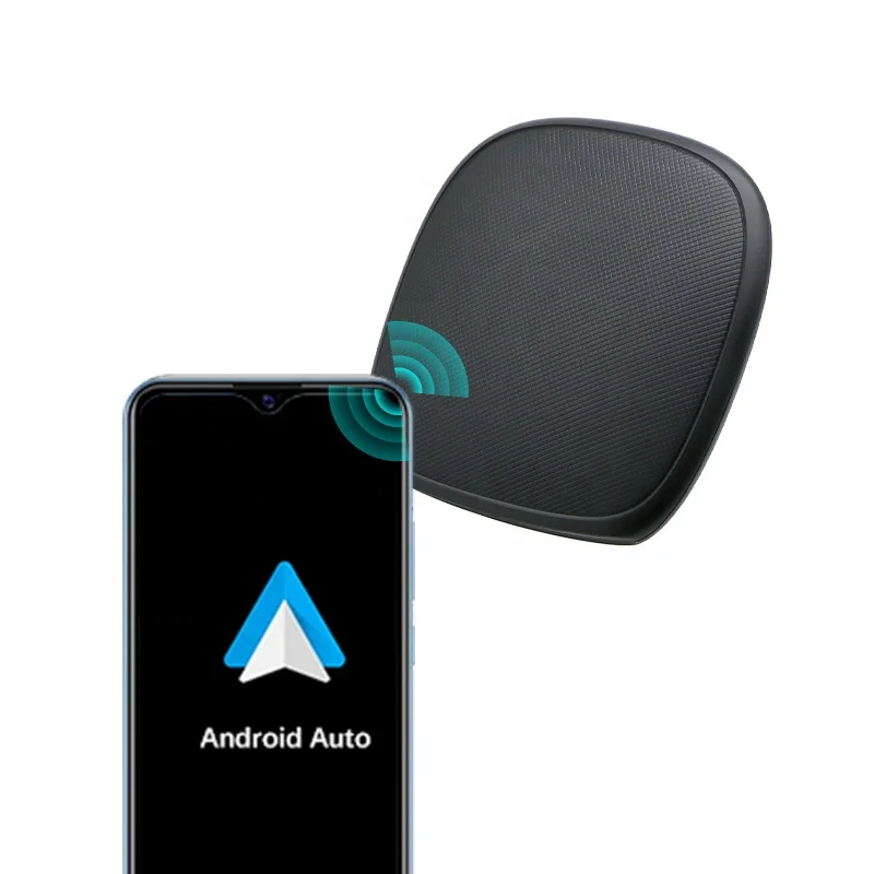 OEM Manufacturer Wholesale All-in-one Mini Portable CarPlay Android Auto AI BOX 4+64GB Wired to Wireless Smart CarPlay Adapter