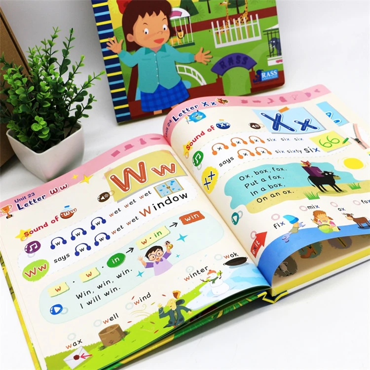 Kids Early Education Finger Touch Push Button Learning English Bilingual Activity Sound Books