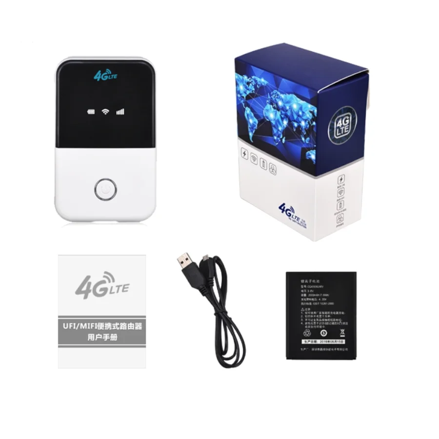 MINI Mobile Portable Hotspot Mi-fi 3G 4G Lte Wireless Wifi Pocket Router With Sim Card 4g mi-fi 150mbps Pocket  Router