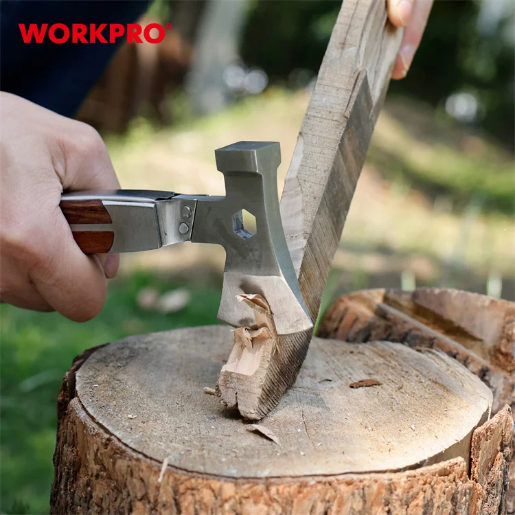 WORKPRO 12 в 1 Heavy Duty кемпинг на открытом воздухе Карманный многоцелевой инструмент топор