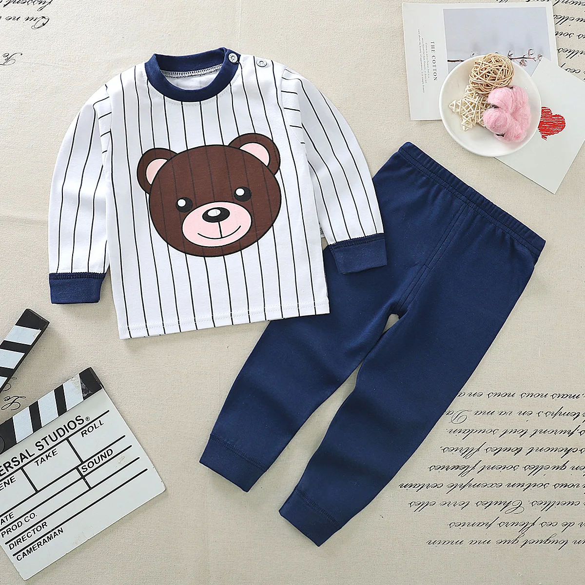 baby clothing cheap price kids pajamas set