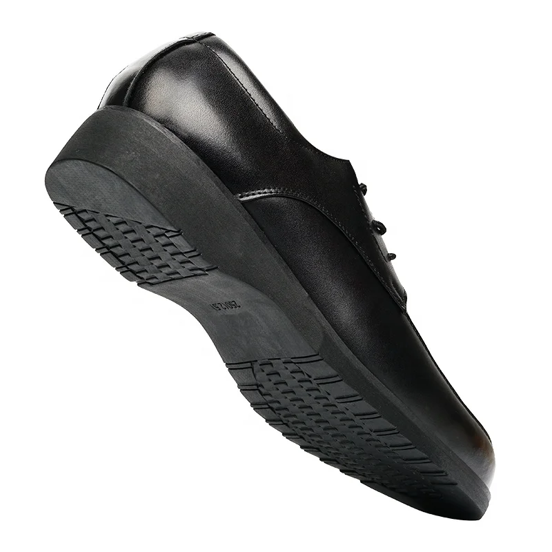 3015 Factory Direct Sales OEM Service Custom Logo Men Cow Genuine Leather Business Dress Shoes
