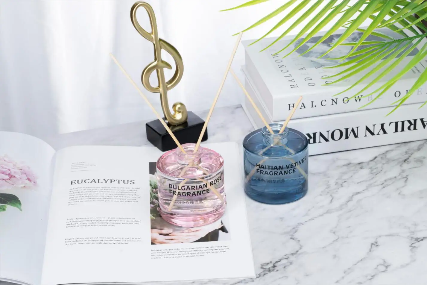 
100ml Haitian Vetiver Fragrance Reed Diffuser for Home 