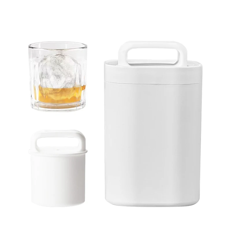 High Quality Silicone Ice Ball Maker Mold Tray Tooling Transparent and Sustainable for Whiskey and Red Wine Cocktails