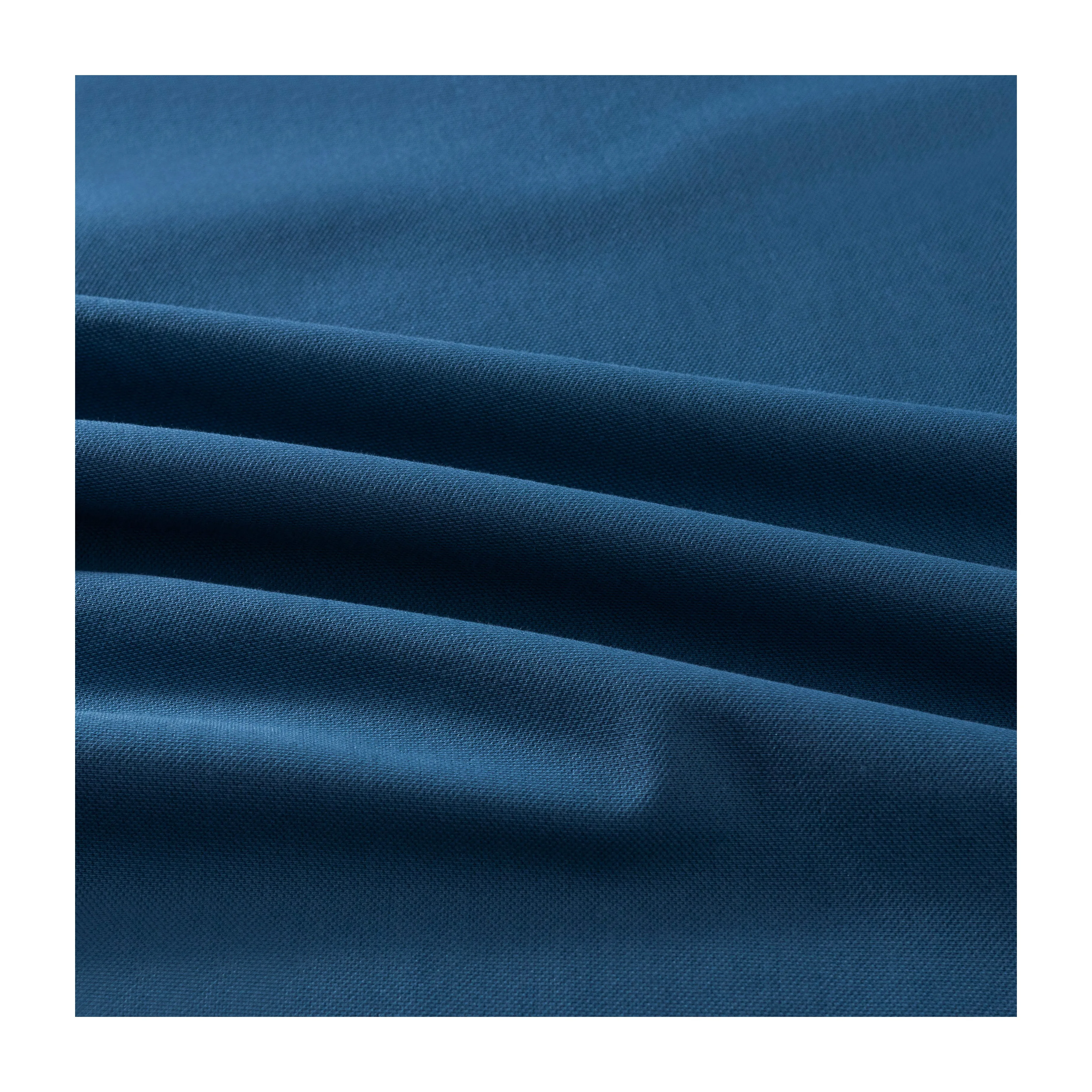 Low Price Supplier 48%Polyester48%Cotton4%Spandex Breathable Fabric 175Gsm Mesh Mercerizing Fabric
