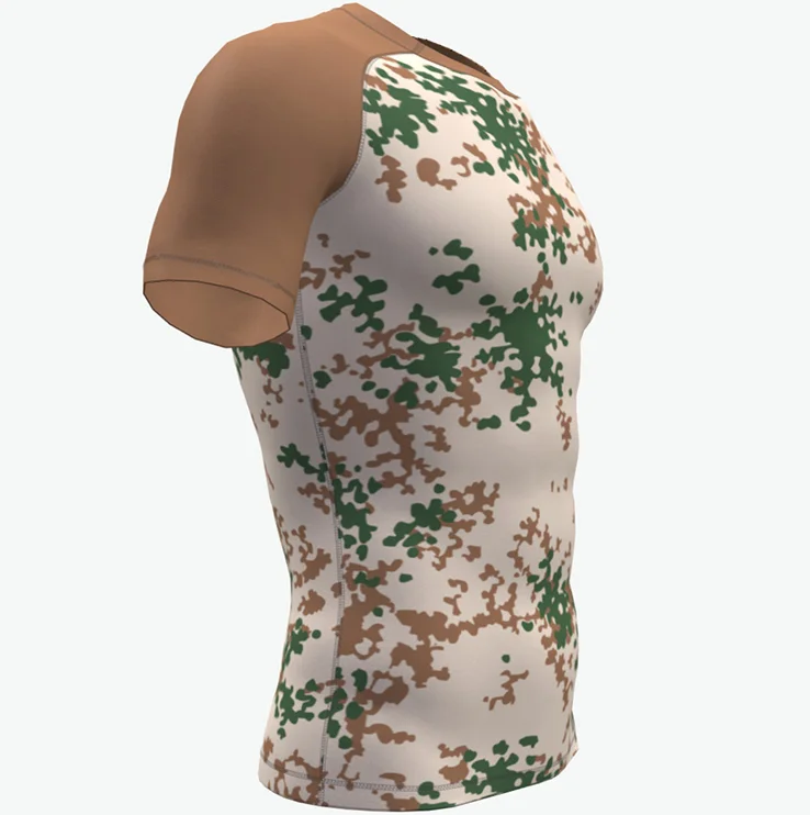 High Quality Wholesale OEM Custom Logo UPF 50 Sublimation Printed Mma Bjj Surf Long Sleeve Rash Guard