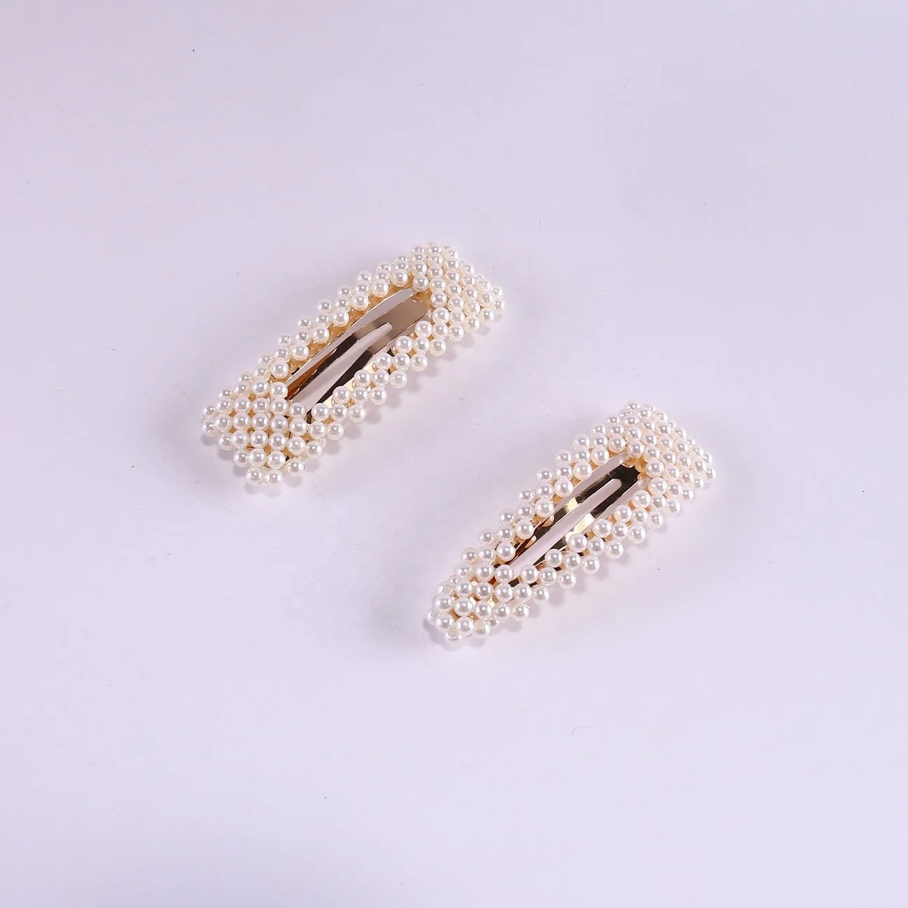 Barrette Handmade Hair Accessories Colorful Beaded Snap BB Hair Clip Crystal Wedding Jewelry Hair Grip