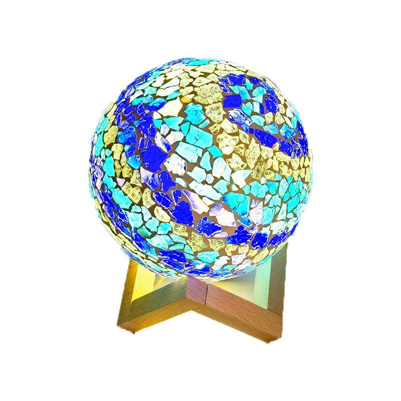 Night Light Arts Home Decor Mosaic Diy Kids Clapping Led Table Lamps Make Your Own Kit DIY Lamp
