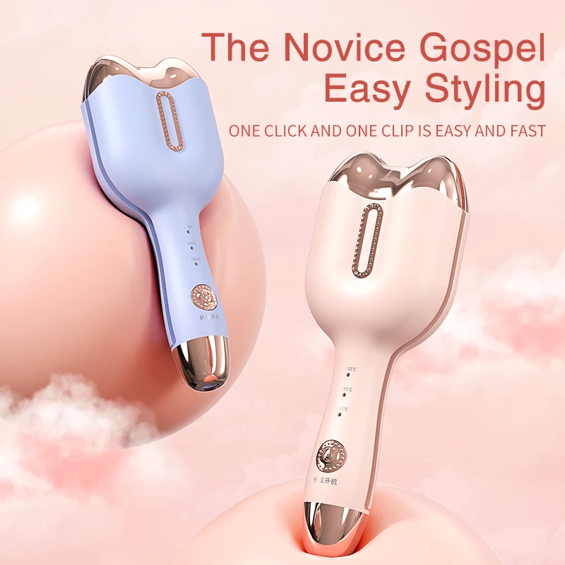 Large Volume Korean Hair Curler Three-Gear Temperature Regulating Anion Technology for Household Use