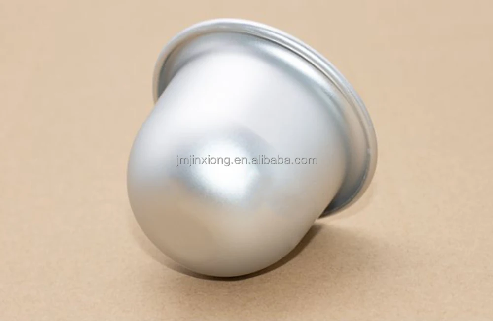 4 Inch Homemade non stick deep semi sphere bath bomb mold bikini ice cream Pudding baking molds cake mold aluminium