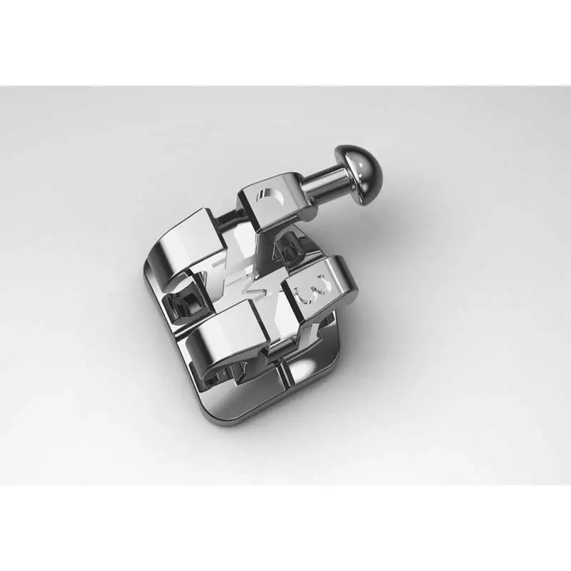 Orthodontic mesh base mini roth mbt metal brackets