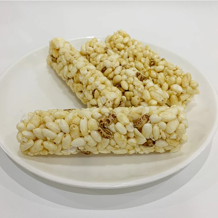 Заводская поставка от производителя, соломенный рисовый бар, Азиатский вкус, корейские закуски, еда Highland, ячмень, рисовая палочка, рулонный крекер