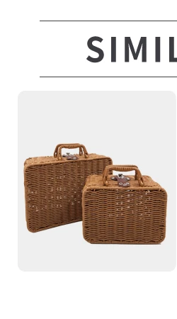 plastic picnic basket with lid