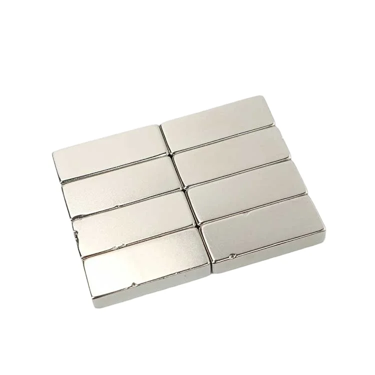 Square Nickel Plated NDFEB Sintered Magnet for Sensor