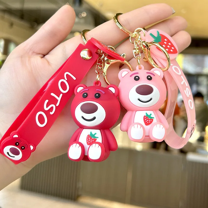 All Type of Key Chains Cartoon cute car astronaut Character Kid Keyring Key Chain Toy Rubber 3D Soft Anime PVC Keychain
