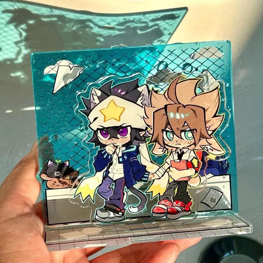 Personalized Make Your Own Design Double Sided Printing Clear 0.8cm Thickened Figure Stand Custom Anime Acrylic Standee