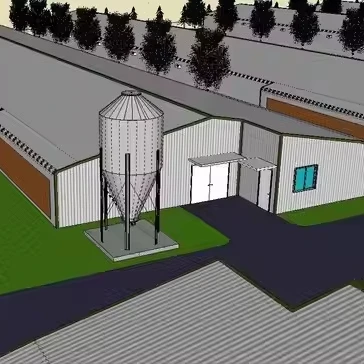Automation automated breeding system steel structure cow pig chicken horse goat shed farm house barn poultry farming stable
