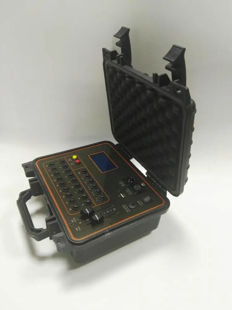 sparkler machine host dmx controller console