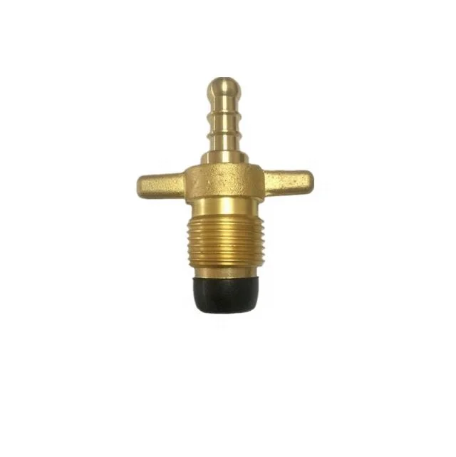 10 мм Размер Соска с латунными гайки бабочки газовое