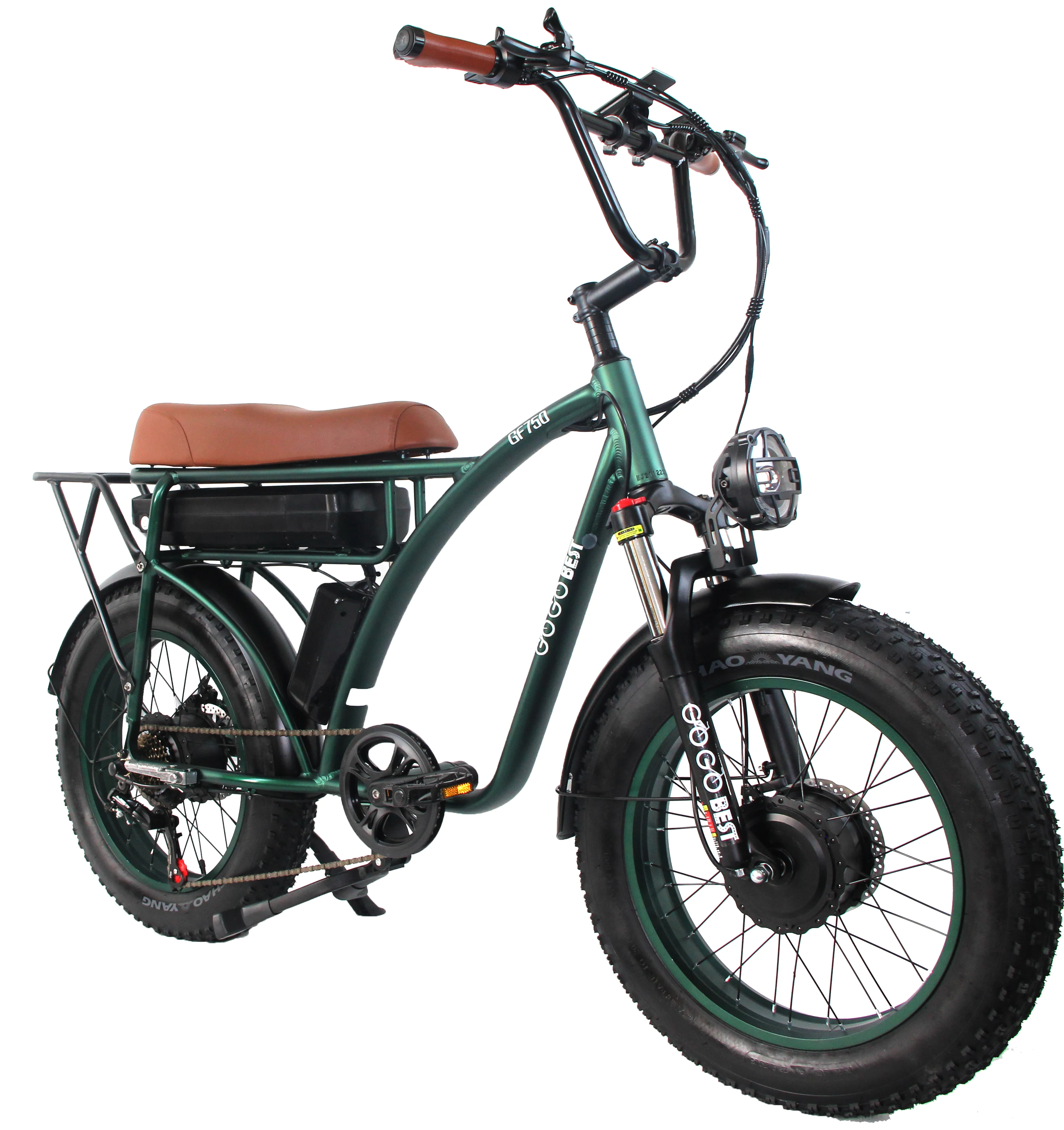 EU UK USA warehouse  GOGOBEST GF750 free shipping dual motor folding motorcycle batteries ebike electric bike