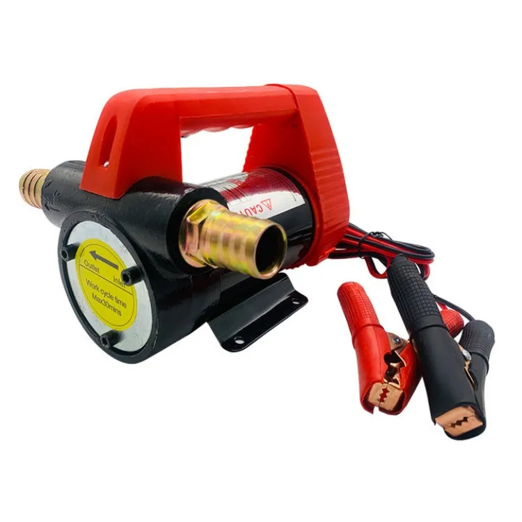 High flow portable style car mounted oil pump electric fuel pump 12v