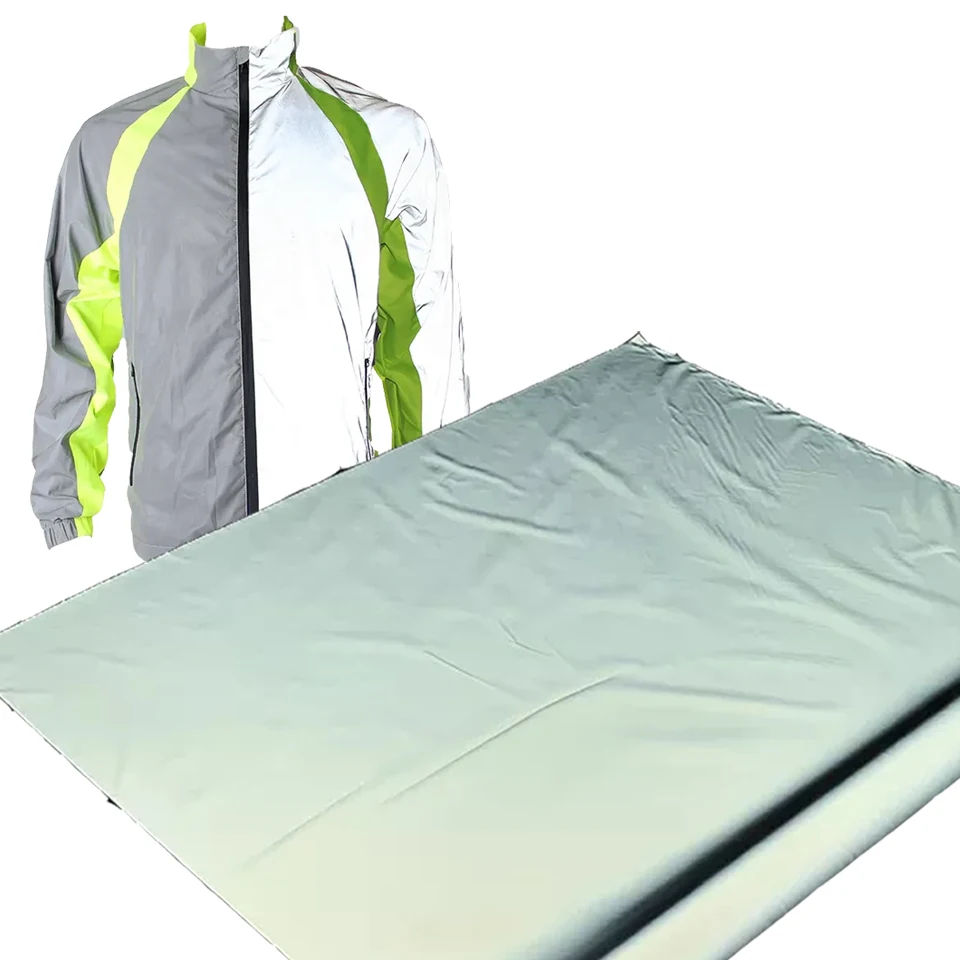 color change dot glow in the dark iridescent light reflective tape fabric