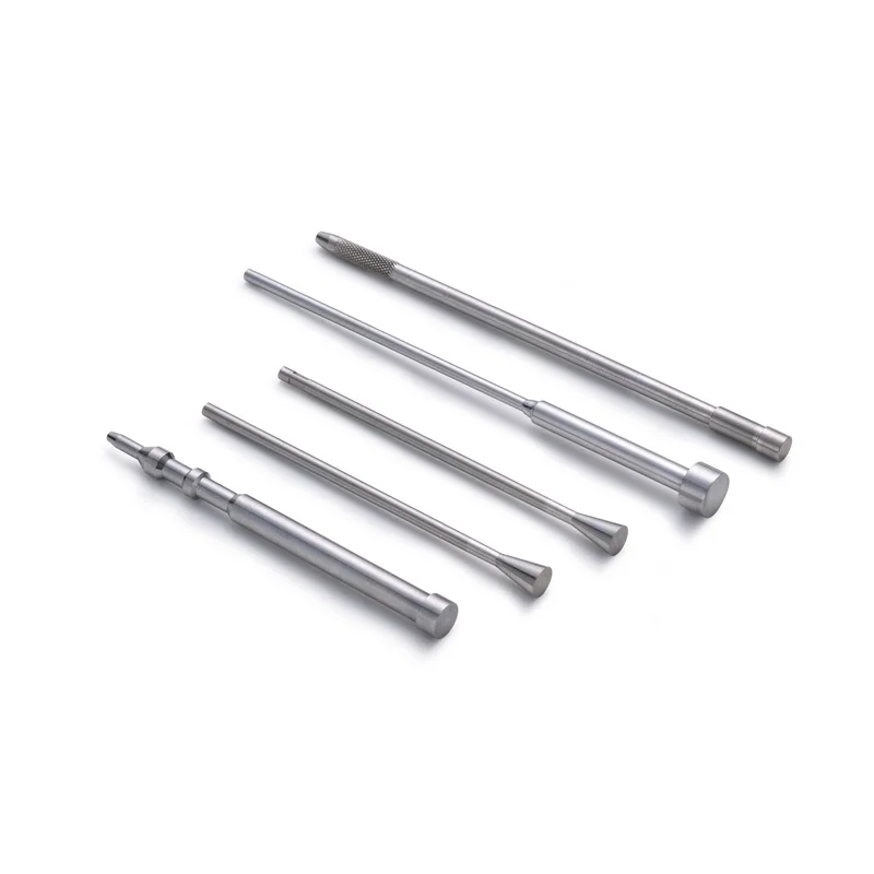 Customized Precision Mold Parts SKD 11 Flat Punch Pin Mold Steel Punch And Dies Punch Pins for Stamping Dies