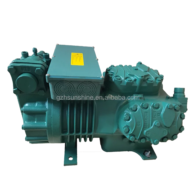 4HE-15Y air cooled compressor condensing unit 15hp semi hermetic reciprocating compressor refrigeration 4 cylinders R134A