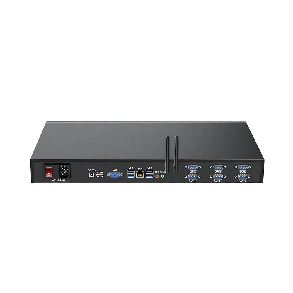 1U настенный брандмауэр для ПК основной i5-3210M i7-3320M 2Lan HD VGA 6 COM промышленный pfSense OPNsense устройство сетевой безопасности VPN