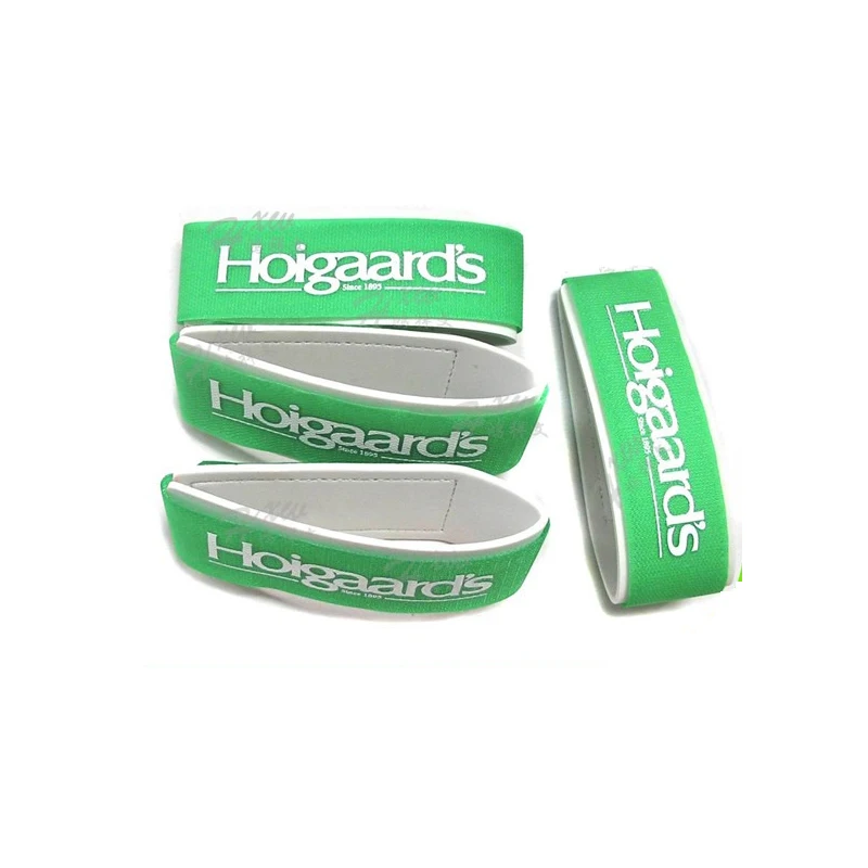 Top quality eco-friendly lightgreen custom ski band alpine ski strap