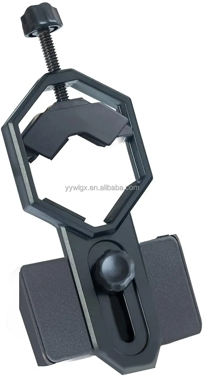 Universal Telescope Camera Adapter Cell Phone Adapter Mount Clip Bracket Mount Holder for  Binoculars Monocular Microscope