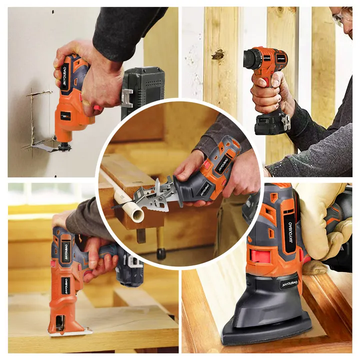 New arrivals high quality  20V Electric Drill Jigsaw Sander Reciprocating Saw Oscillating Tool drill tool set