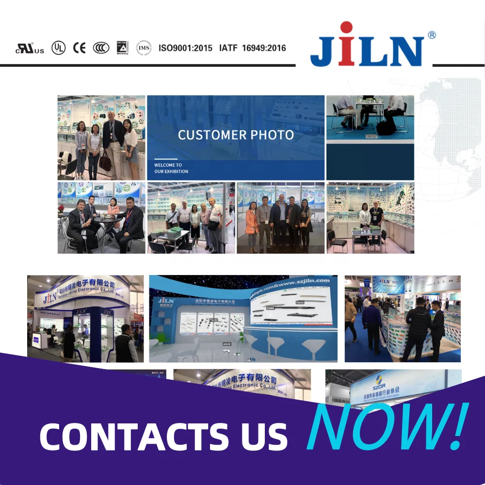 Jiln Electronic Connector Male Tin PCB Mini Micro Jst 1.25 Ph 2 Pin Connectors Male Femal PH/XH 180 Degree Wafer White 2.5 JST