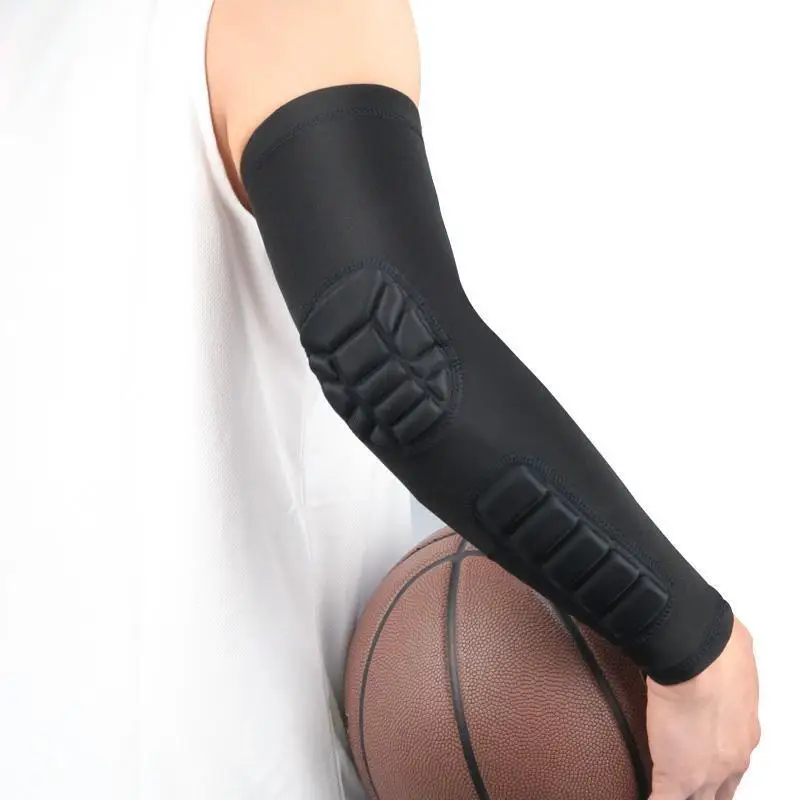 Men and Women Basketball Cycling Fitness Sport Elbow Protector Honeycomb Anti-Sollision Compression Arm Sleeves