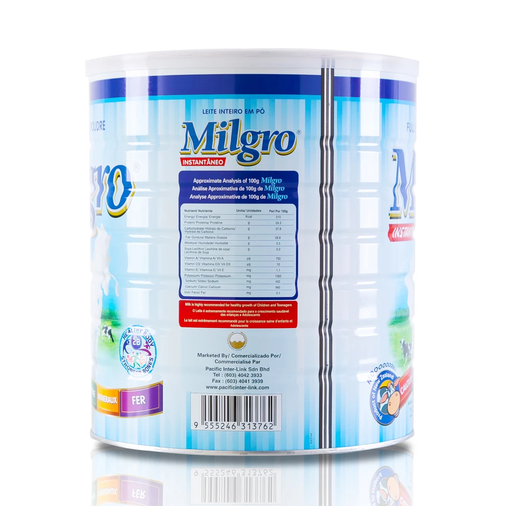  Молочный порошок Новая Зеландия Milgro мгновенный Полный крем молочный