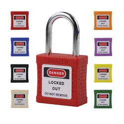 Breed Mini Keyed Alike Padlock Lock Industrial Small Safety Padlock Steel Shackle Kd KA G301