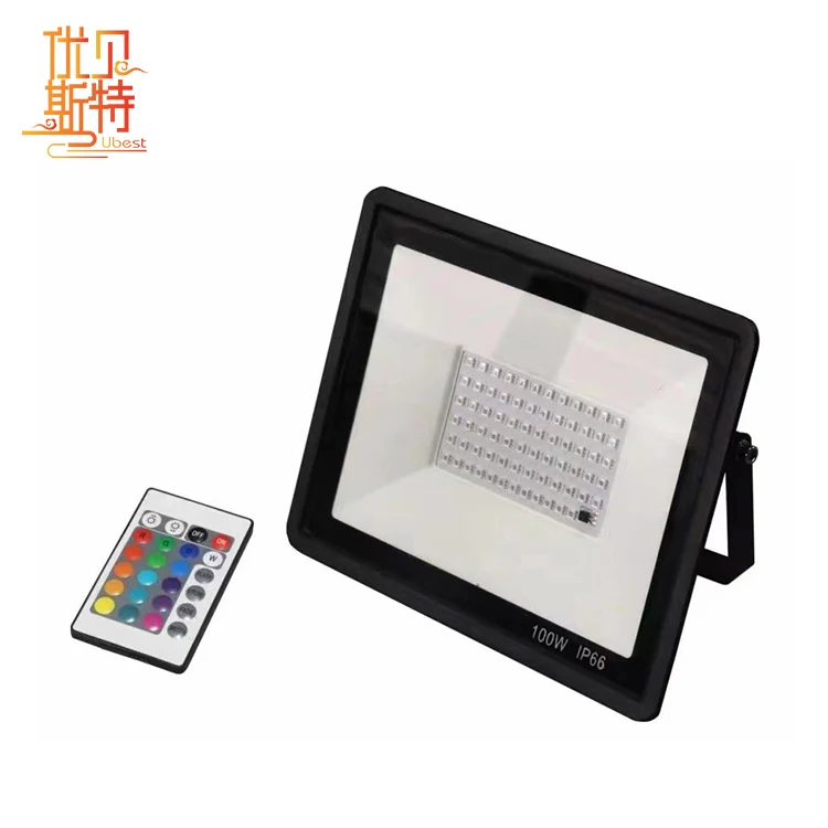 Youbeisite High Brightness IP66 Waterproof Aluminum RGB 10W 20W 30W 50W 100W LED Flood Light