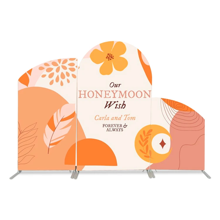 Hot Sales Arch Stand Wedding Back Drop Baby Party Backdrop for Birthday Party Event Festival Celebrate
