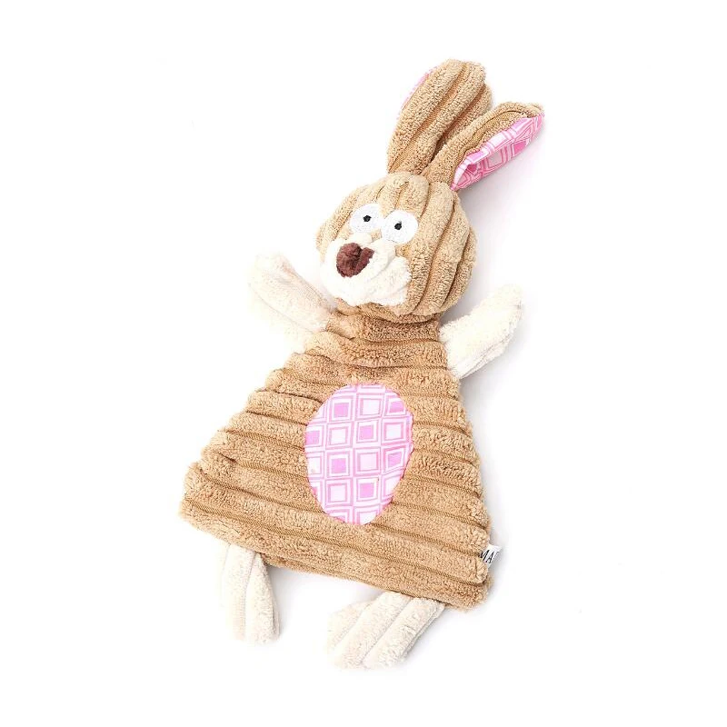 Wholesale New Design Cute Dog Plush Toys Durable Dog Chew Toys Cleaning Teeth Toys