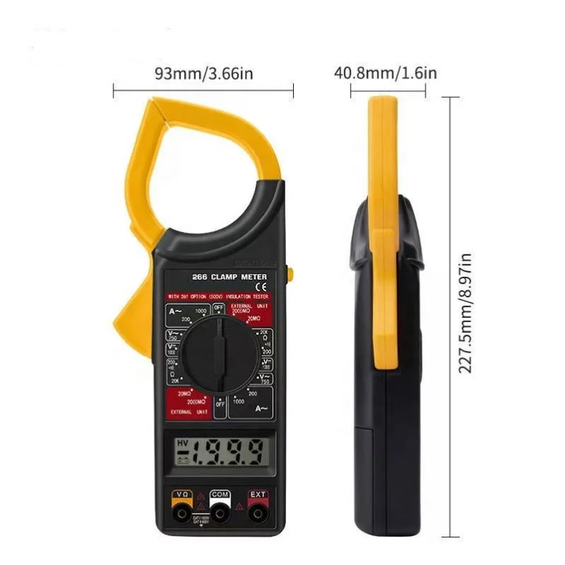 6000 Counts True RMS Professional Digital Multimeter VC837 VICI
