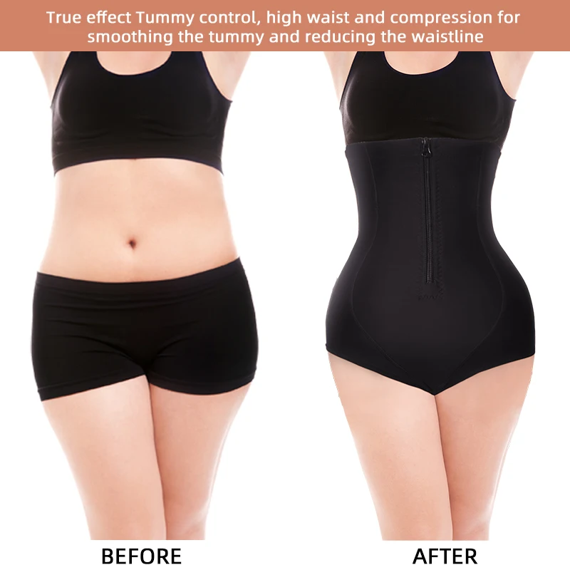 Body Slimming Panties Brief Shapewear High-Waisted Rise Shaper Panty