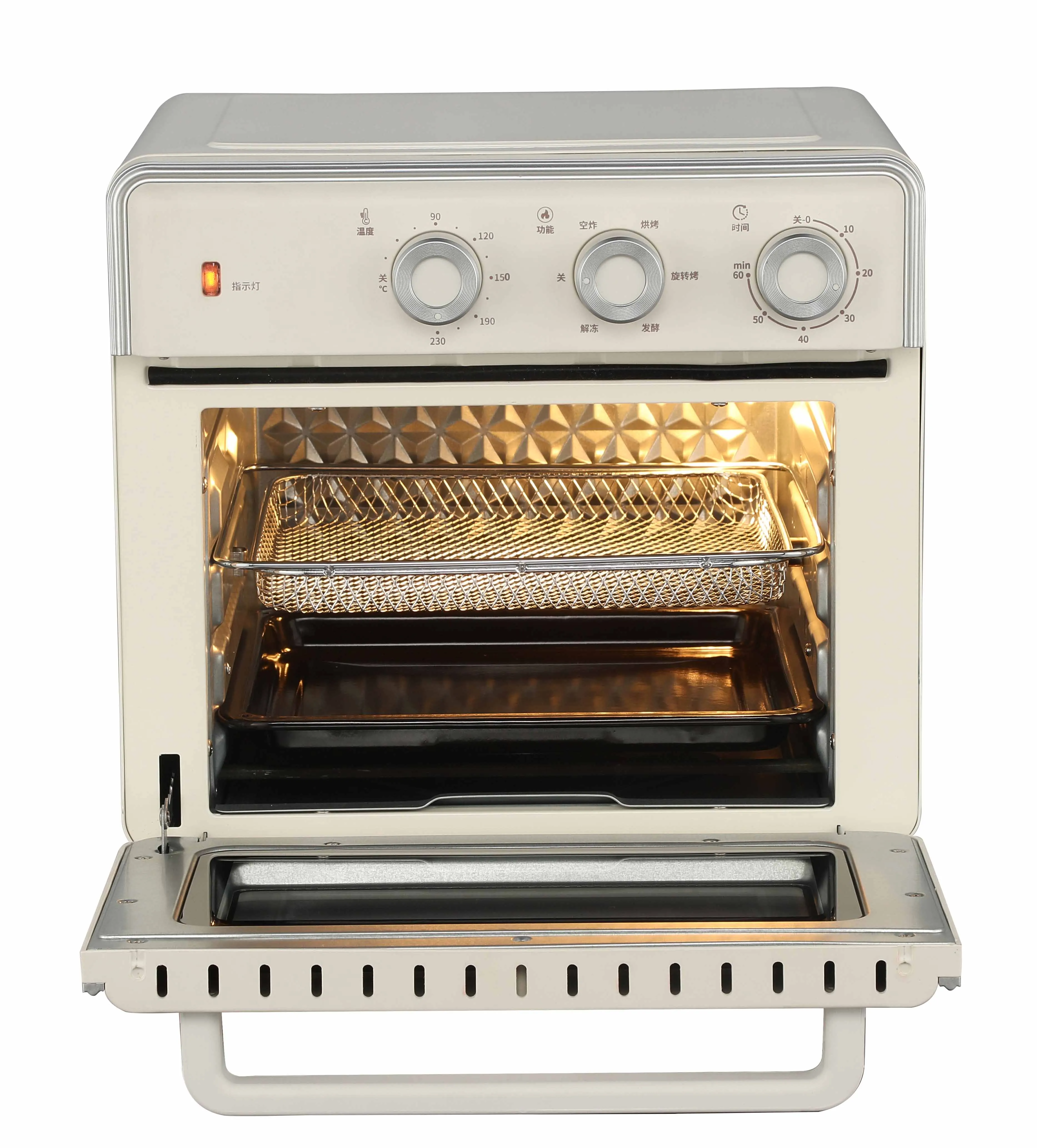 20L 1400W new product air fryer toaster oven with CE ETL approved