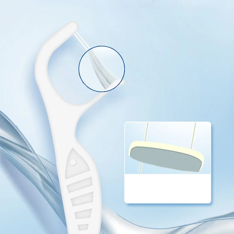 Товары для гигиены полости рта 100 в пакете экологически чистые зубочистки пластиковые