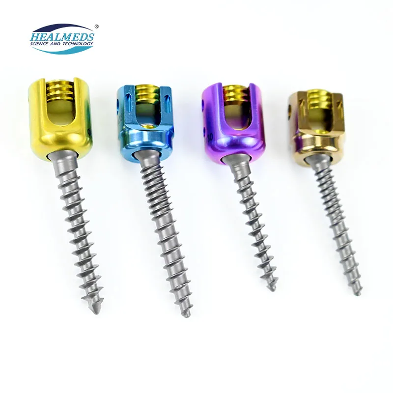Orthopedic Implant System And Rod Spine Implant Titanium Polyaxial Pedicle Screw From Manufacturers