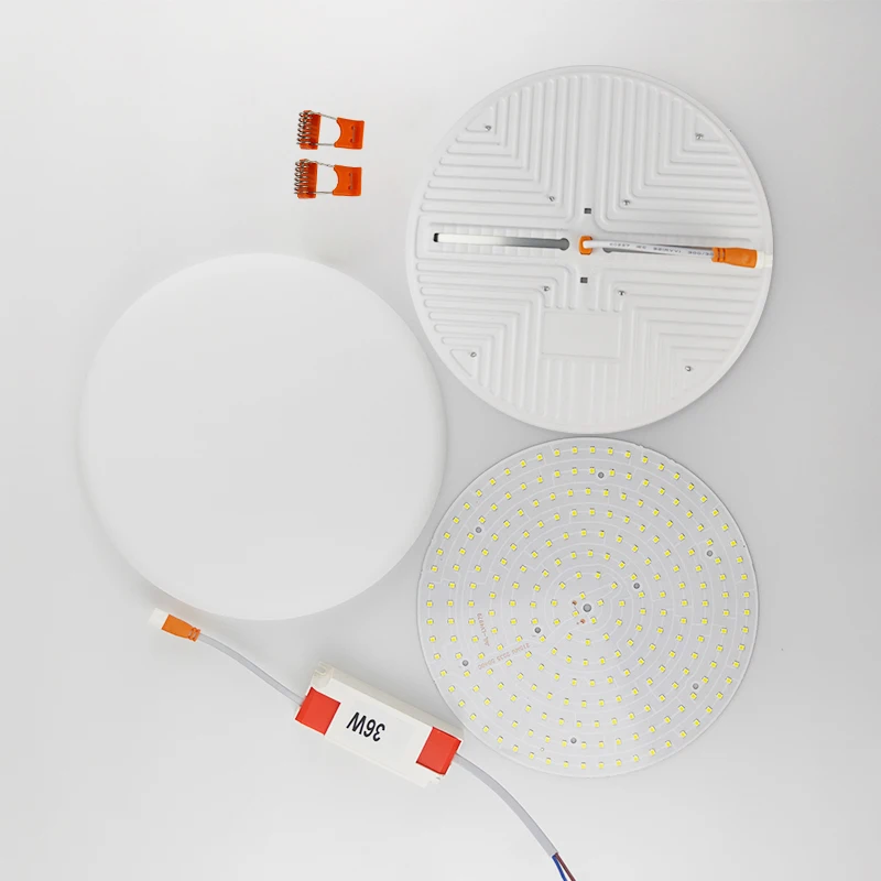 LED Ultra Thin Downlight Lamp 3W 6W 9W 12W 18W Led Ceiling Recessed Grid Downlight Slim Round led Panel Light Cold White Light