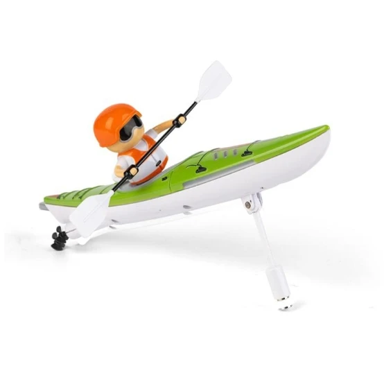2.4G High Speed HC810 Portable RC Remote Control Boat Toy Dual Driving Modes Rowboat Toys For Kid
