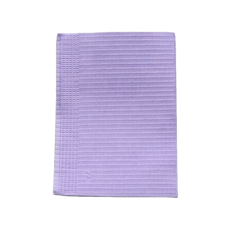 2022 Pink Blue Yellow White Purple Medical  Disposable Napkins/Patient Dental Bib