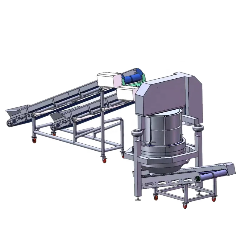 Industrial Whole Food Vegetable Processing Line Spinning Centrifuge Machine Dewatering Machine Drying Machine